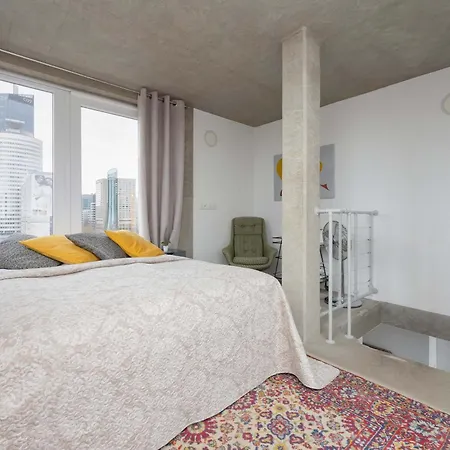 Daire Cityview Two-Storey Apartment Hala Mirowska Warsaw By Noclegi Renters *