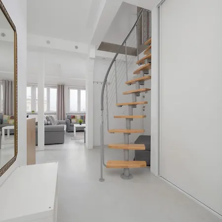 Daire Cityview Two-Storey Apartment Hala Mirowska Warsaw By Noclegi Renters Varşova